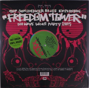 The Jon Spencer Blues Explosion - Freedom Tower: No Wave Dance Party 2015 [Green Vinyl] (LP, US) - Cover