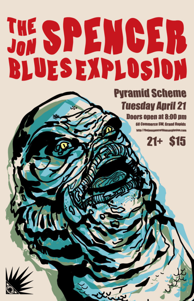 The Jon Spencer Blues Explosion – Pyramid Scheme, Grand Rapids, MI, US (21 April 2015)