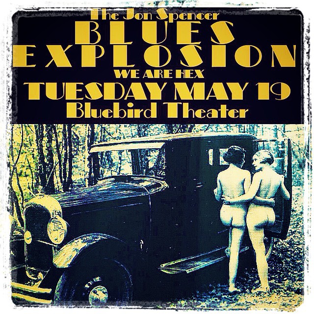 The Jon Spencer Blues Explosion - The Bluebird Theater, Denver, CO, US (19 May 2015)