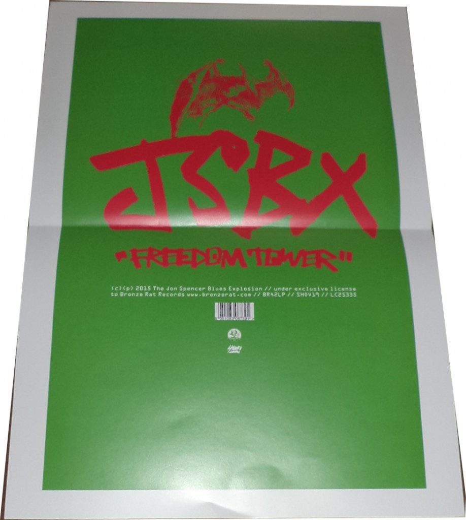 The Jon Spencer Blues Explosion - Freedom Tower (POSTER, UK)