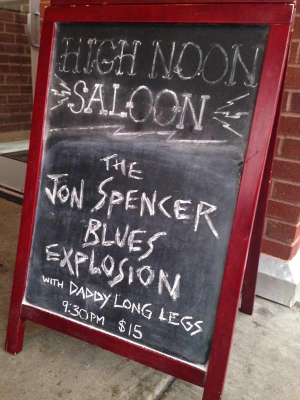 The Jon Spencer Blues Explosion - High Noon Saloon, Madison, WI, US (13 June 2015)