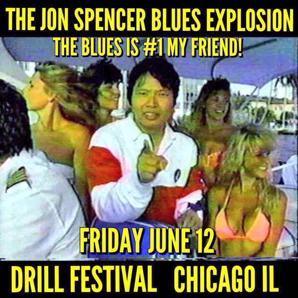 The Jon Spencer Blues Explosion - Thalia Hall, Chicago, IL, US (12 June 2015)