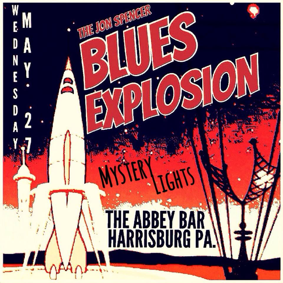 The Jon Spencer Blues Explosion – The Abbey Bar, Harrisburg, PA, US (27 May 2015)