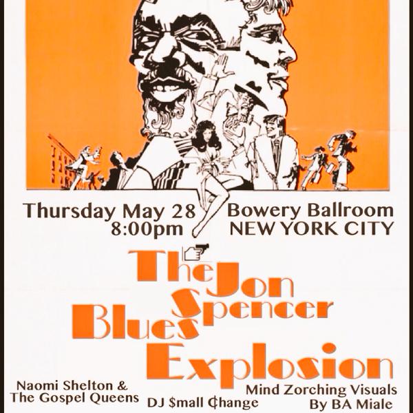 The Jon Spencer Blues Explosion – Bowery Ballroom, New York City, NY, US (28 May 2015)