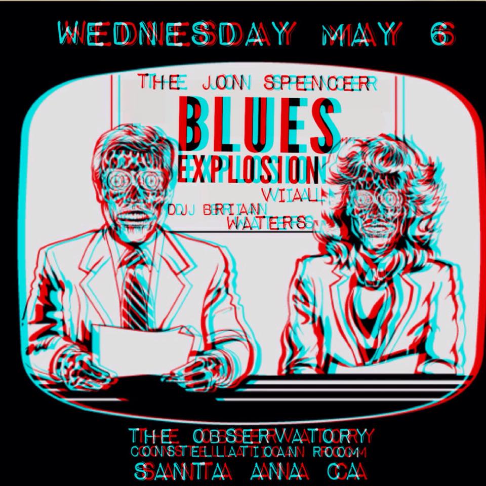 The Jon Spencer Blues Explosion – Constellation Room, Santa Ana, CA, US (6 May 2015)