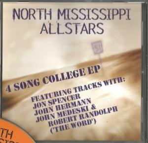 North Mississippi Allstars / Spencer Dickinson - 4 Song College EP [Promo] (CD, US)  - Cover