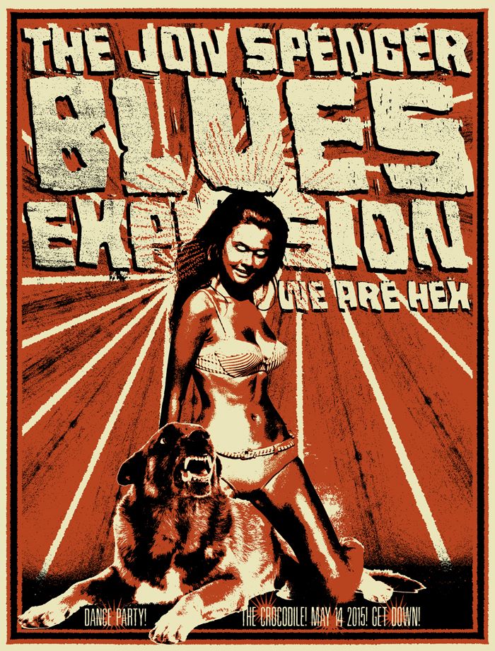 The Jon Spencer Blues Explosion – The Crocodile, Seattle, WA, US (14 May 2015