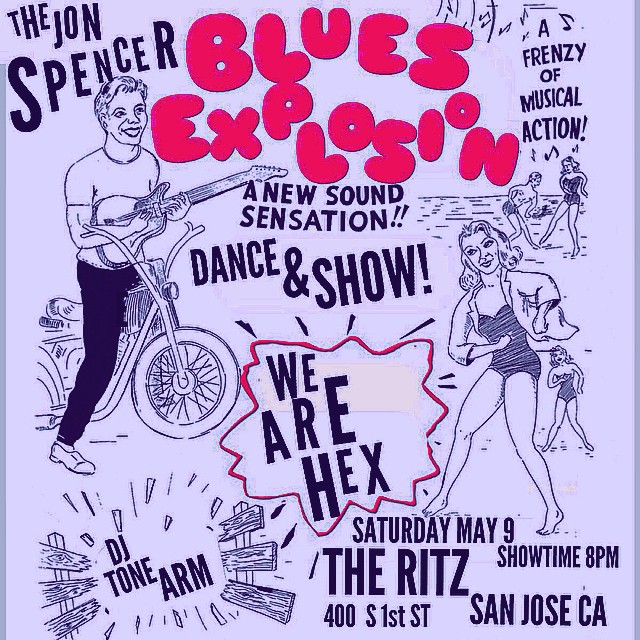 The Jon Spencer Blues Explosion – The Ritz, San Jose, CA, US (9 May 2015)
