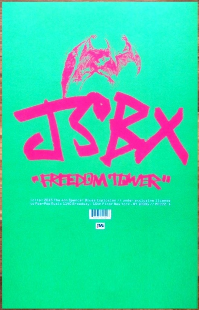 The Jon Spencer Blues Explosion - Freedom Tower (POSTER, US)