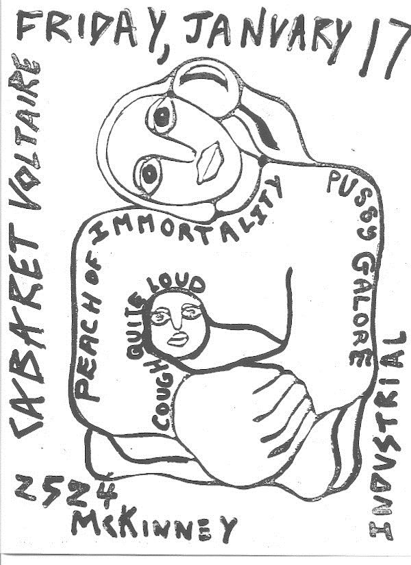 Pussy Galore - Cabaret Voltaire, Houston, TX, US (17 January 1986)