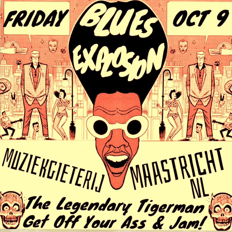 The Jon Spencer Blues Explosion – Muziekgieterij, Maastricht, Netherlands (9 October 2015)