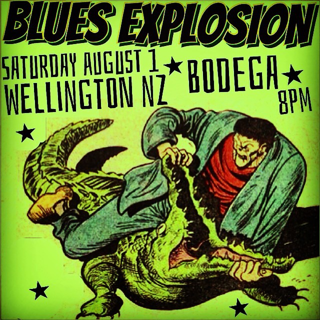 The Jon Spencer Blues Explosion – Bodega, Wellington, New Zealand (1 August 2015)