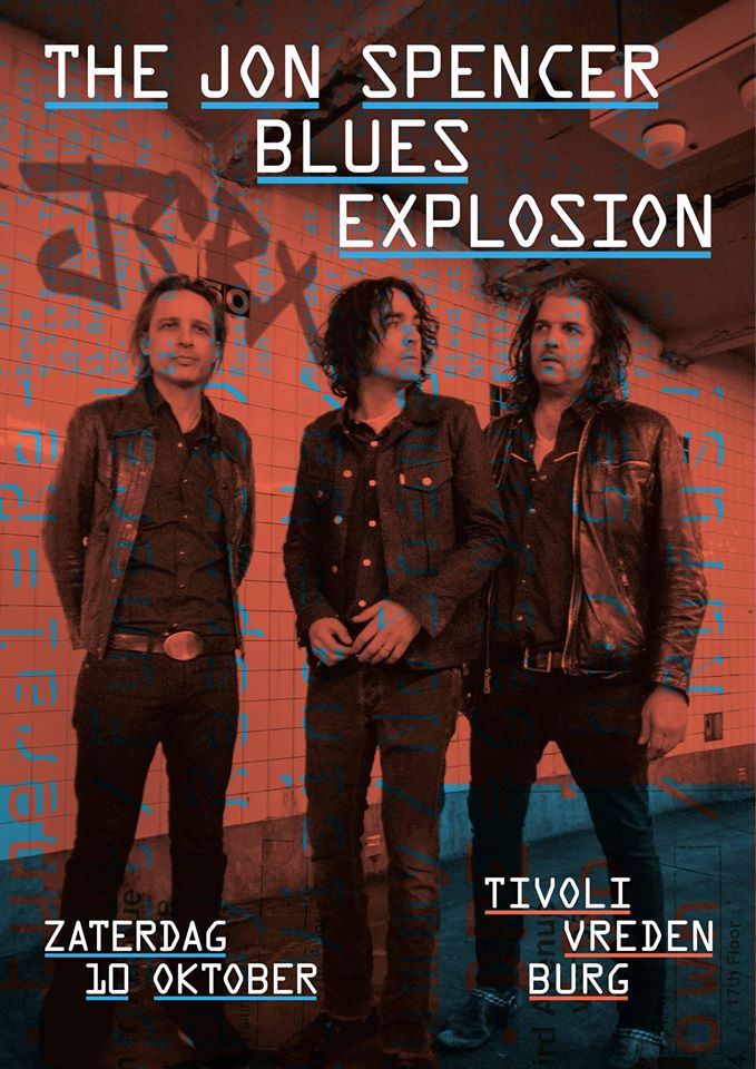 The Jon Spencer Blues Explosion - TivoliVredenburg, Utrecht, Netherlands (10 October 2015)