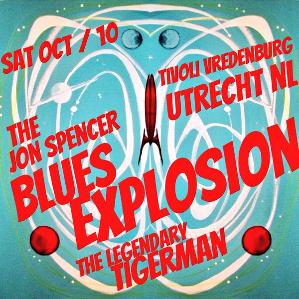 The Jon Spencer Blues Explosion – TivoliVredenburg, Utrecht, Netherlands (10 October 2015)