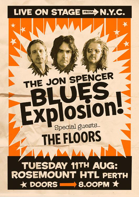 The Jon Spencer Blues Explosion - The Rosemount, Perth, Australia (11 August 2015)