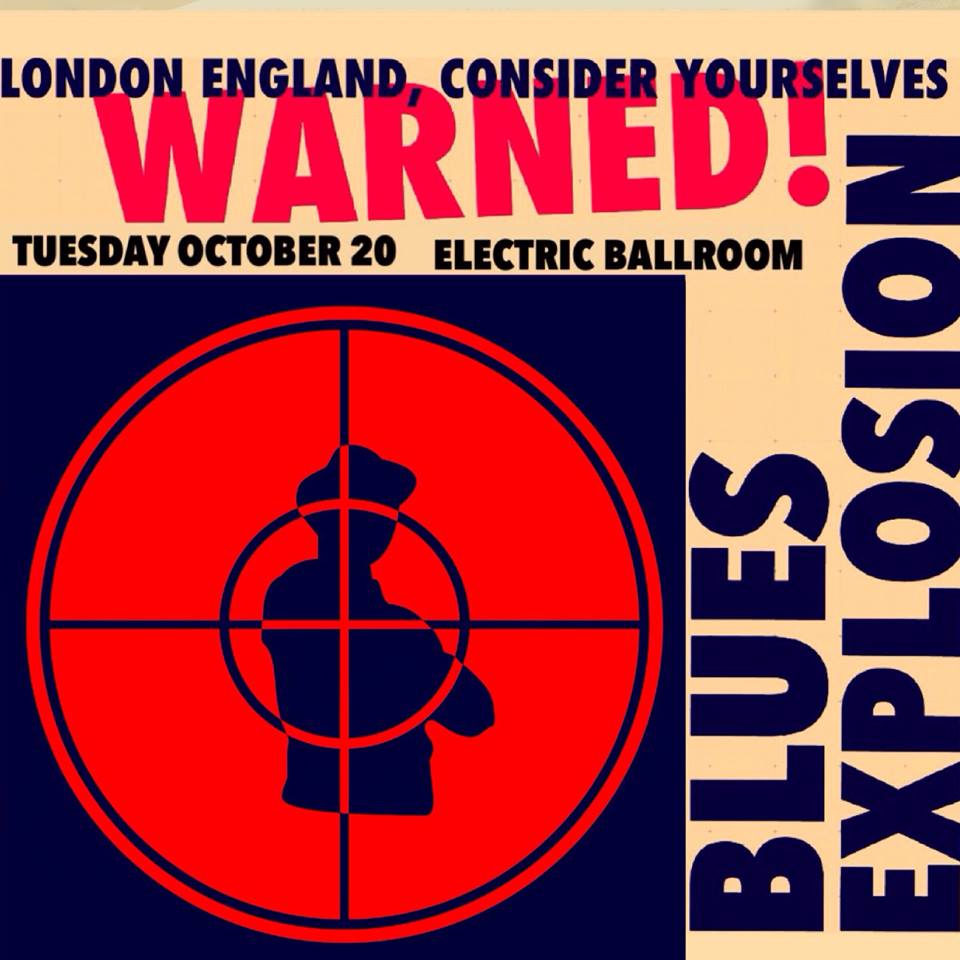 The Jon Spencer Blues Explosion – Electric Ballroom, London, UK (20 October 2015)