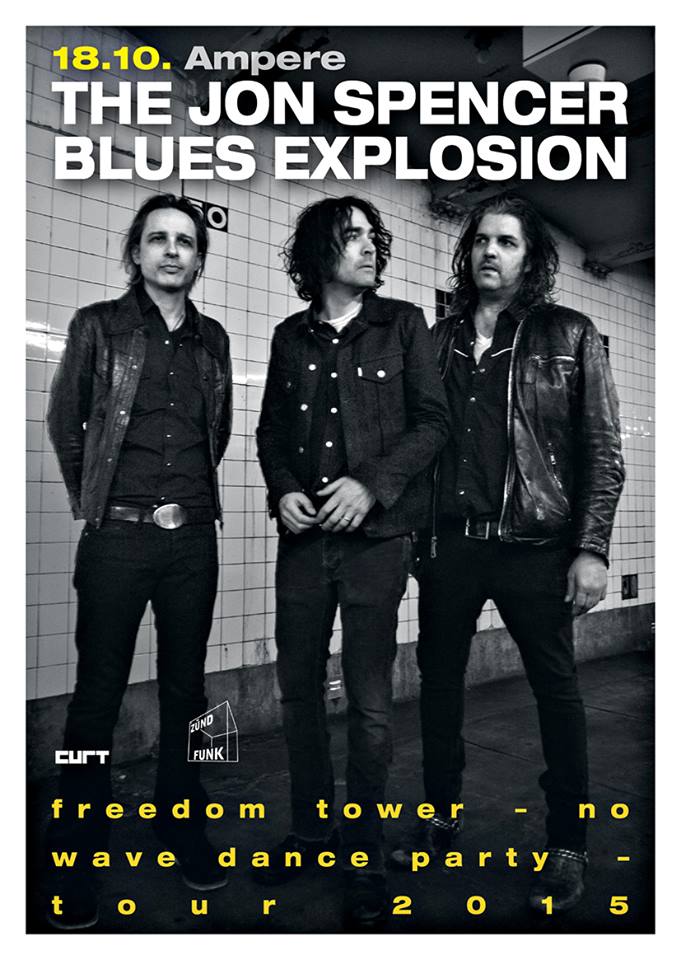 The Jon Spencer Blues Explosion - Ampere / Muffatwerk, München, Germany (18 October 2015)