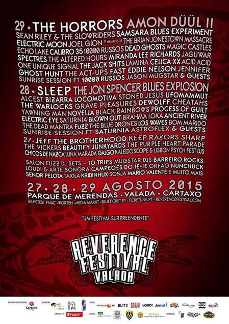 The Jon Spencer Blues Explosion – Reverence Festival, Valada, Portugal (28 August 2015)