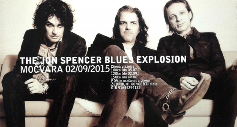 The Jon Spencer Blues Explosion – Močvara, Zagreb, Croatia (2 September 2015)