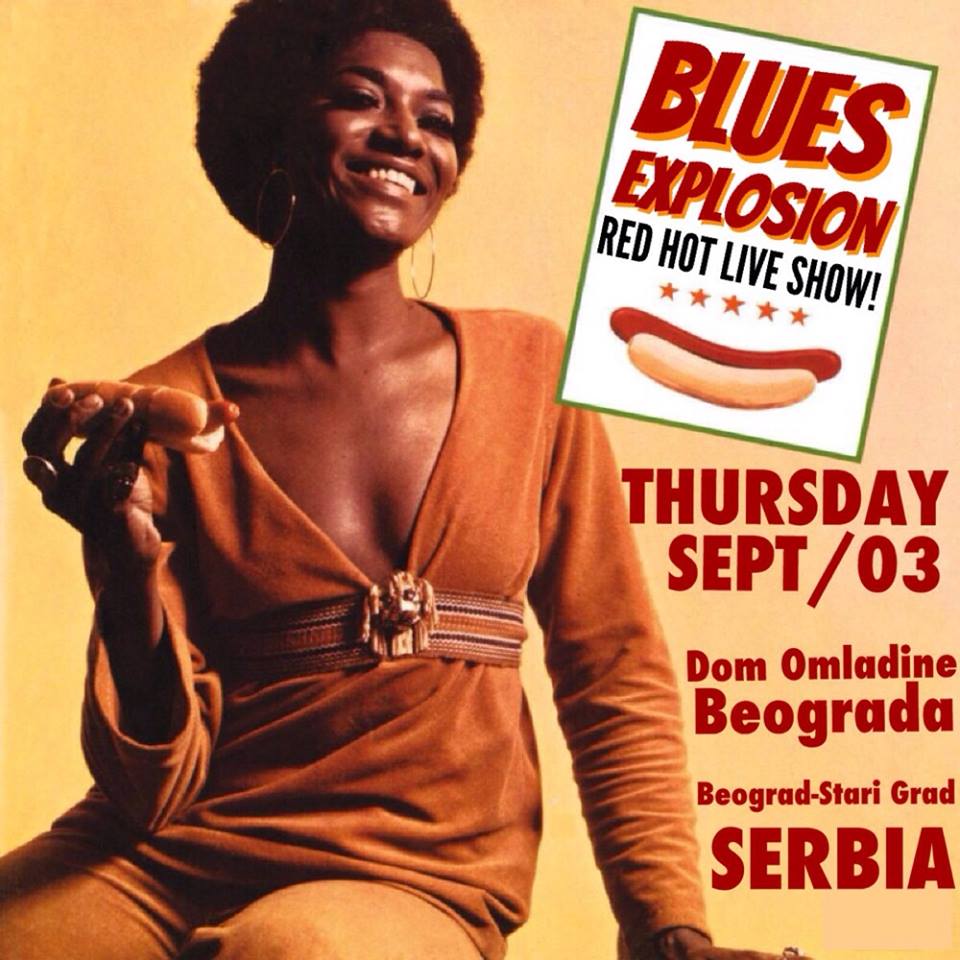 The Jon Spencer Blues Explosion - Dom Omladine, Beograda, Serbia (3 September 2015)