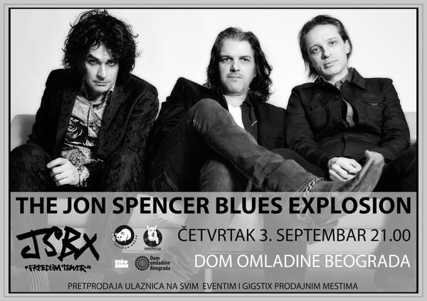 The Jon Spencer Blues Explosion – Dom Omladine, Beograda, Serbia (3 September 2015)
