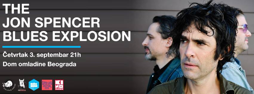 The Jon Spencer Blues Explosion - Dom Omladine, Beograda, Serbia (3 September 2015)
