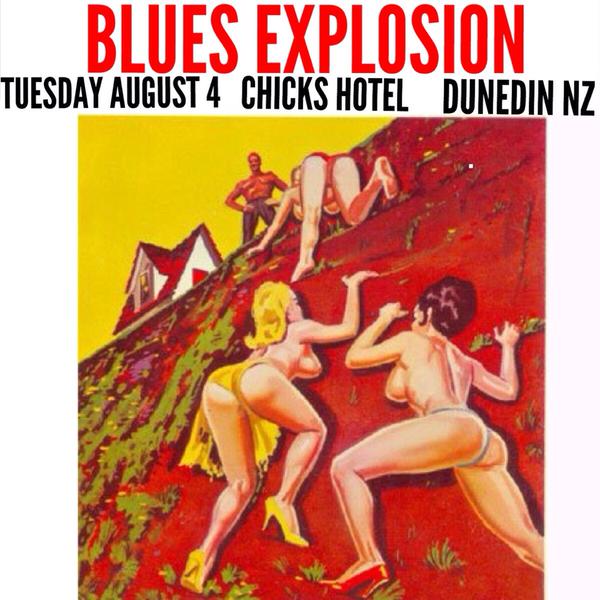 The Jon Spencer Blues Explosion - Chicks Hotel, Port Chalmers, Dunedin, New Zealand (4 August 2015)