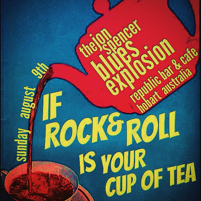 The Jon Spencer Blues Explosion – Republic Bar, Hobart, Australia (9 August 2015)