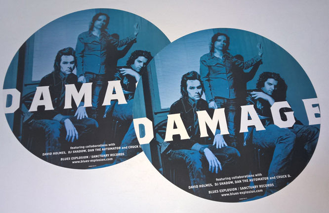 Blues Explosion - Damage (POSTER, US) - Front