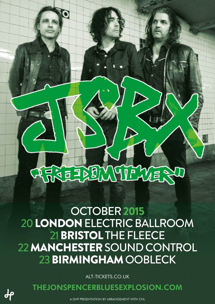 The Jon Spencer Blues Explosion – UK Tour October 2015