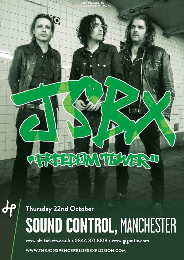 The Jon Spencer Blues Explosion - Sound Control, Manchester, UK (22 October 2015)