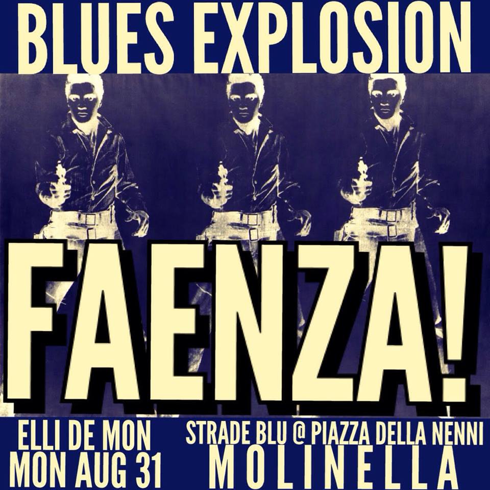 The Jon Spencer Blues Explosion – Strade Blu, Faenza, Italy (31 August 2015)
