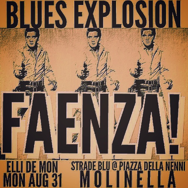 The Jon Spencer Blues Explosion – Strade Blu, Faenza, Italy (31 August 2015)