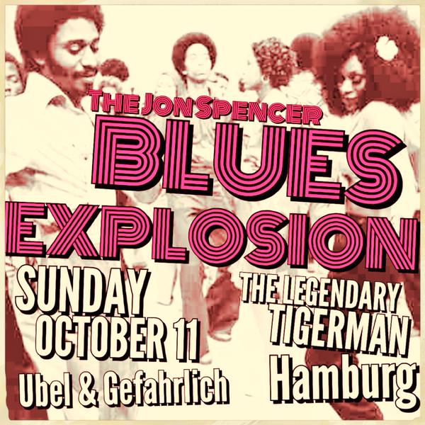 The Jon Spencer Blues Explosion – Uebel & Gefährlich, Hamburg, Germany (11 October 2015)