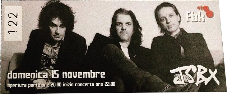 The Jon Spencer Blues Explosion - Fabrik, Cagliari, Italy (15 November 2015)