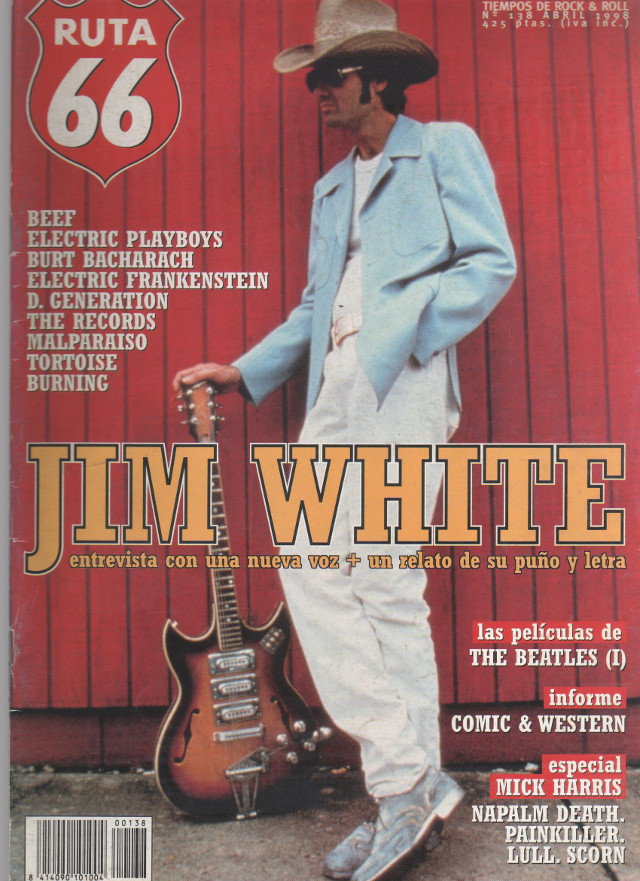 Pussy Galore - Ruta 66: Live: In The Red [Review] (PRESS, SPAIN)  - Cover