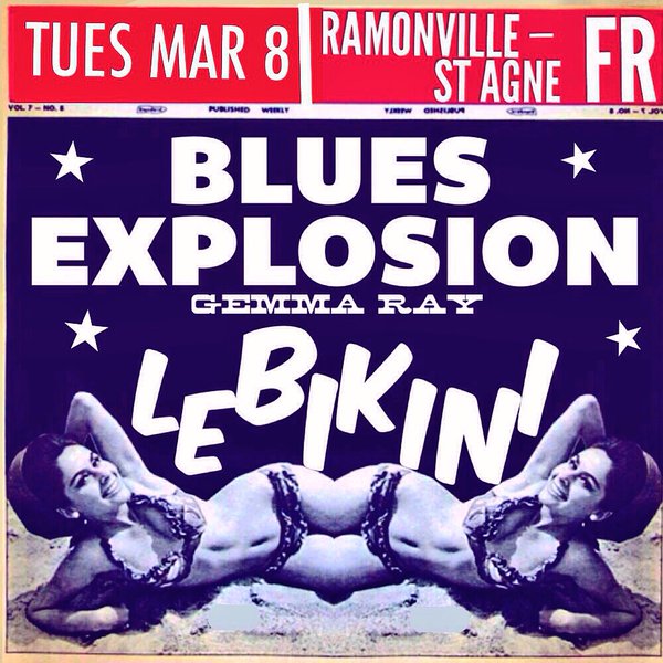 The Jon Spencer Blues Explosion – Le Bikini, Ramonville-Saint-Agne, France (8 March 2016)