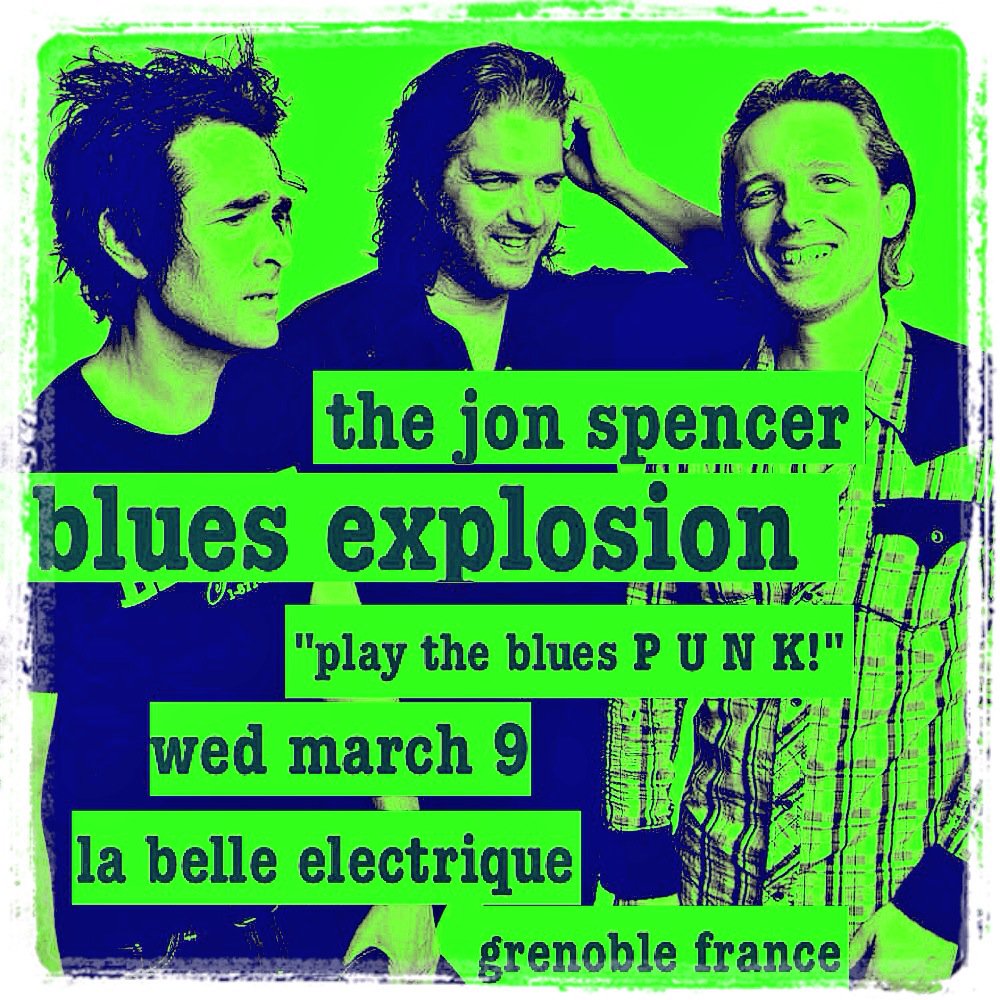The Jon Spencer Blues Explosion – La Belle Electrique, Grenoble, France (9 March 2016)