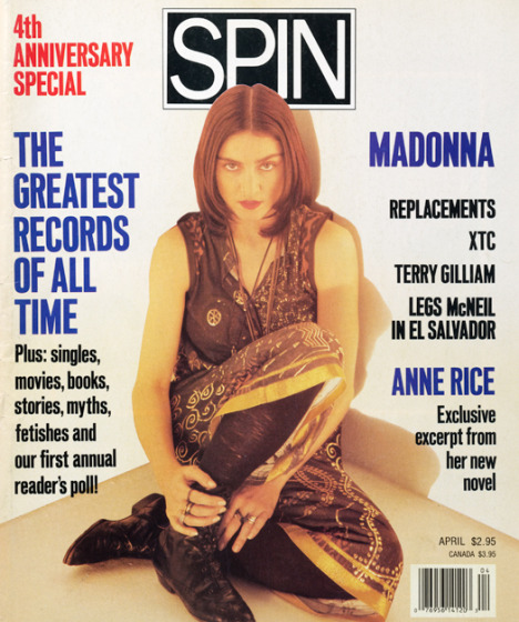 Pussy Galore - Spin: The Pussy Identity (PRESS, US) - Cover