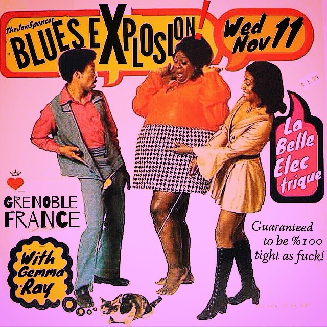 The Jon Spencer Blues Explosion – La Belle Electrique, Grenoble, France (9 March 2016)