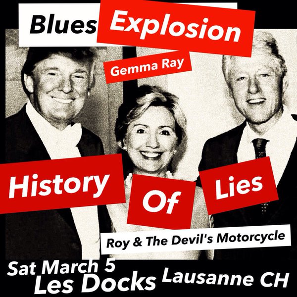 The Jon Spencer Blues Explosion – Les Docks, Lausanne, Switzerland (5 March 2016)