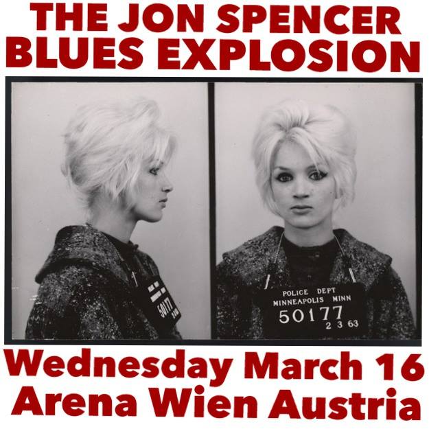 The Jon Spencer Blues Explosion - Arena Wien, Vienna, Austria (16 March 2016)