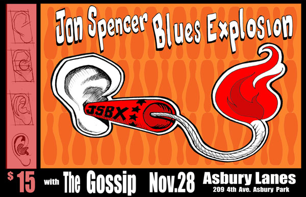 The Jon Spencer Blues Explosion - Asbury Lanes, Asbury Park, NJ, US (28 November 2004)