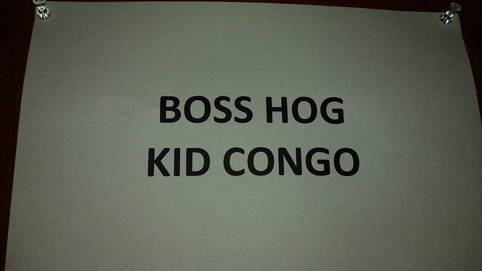 Boss Hog – Music Hall of Williamsburg, Brooklyn, New York, US (14 February 2016)