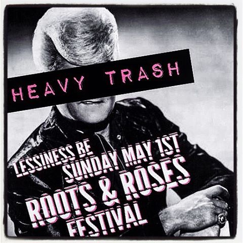 Heavy Trash - Roots & Roses Festival, Lessines, Belgium (1 May 2016)