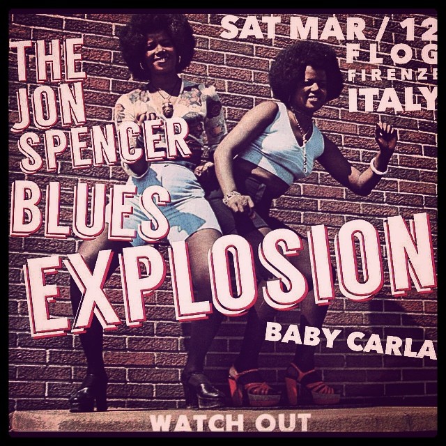 The Jon Spencer Blues Explosion – Flog, Firenze, Italy (12 March 2016)