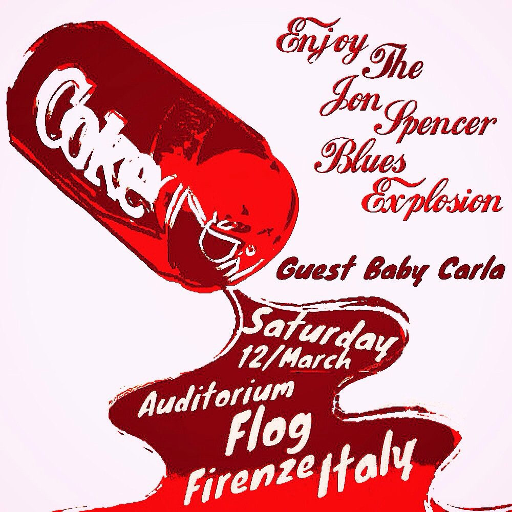 The Jon Spencer Blues Explosion – Flog, Firenze, Italy (12 March 2016)