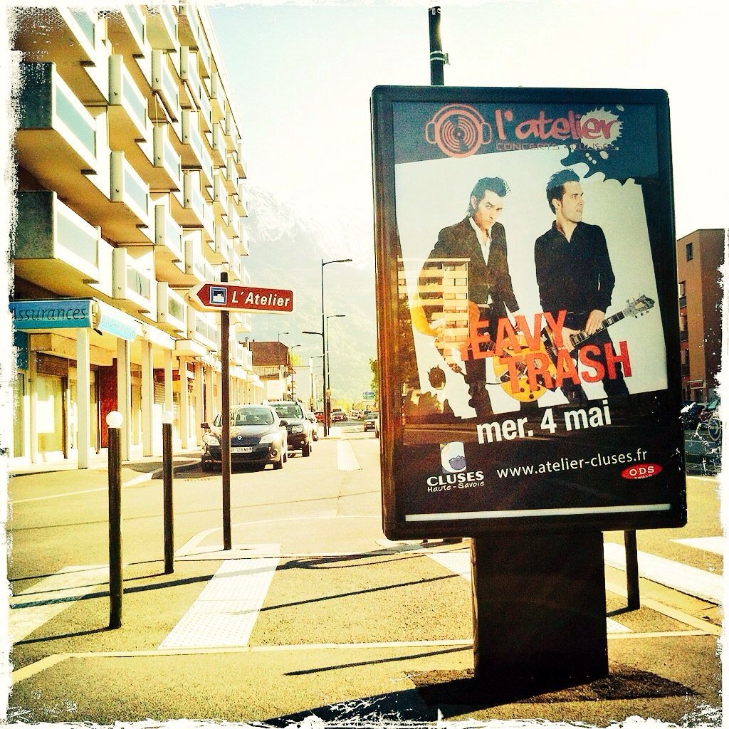 Heavy Trash – L’Atelier, Cluses, France (4 May 2016)