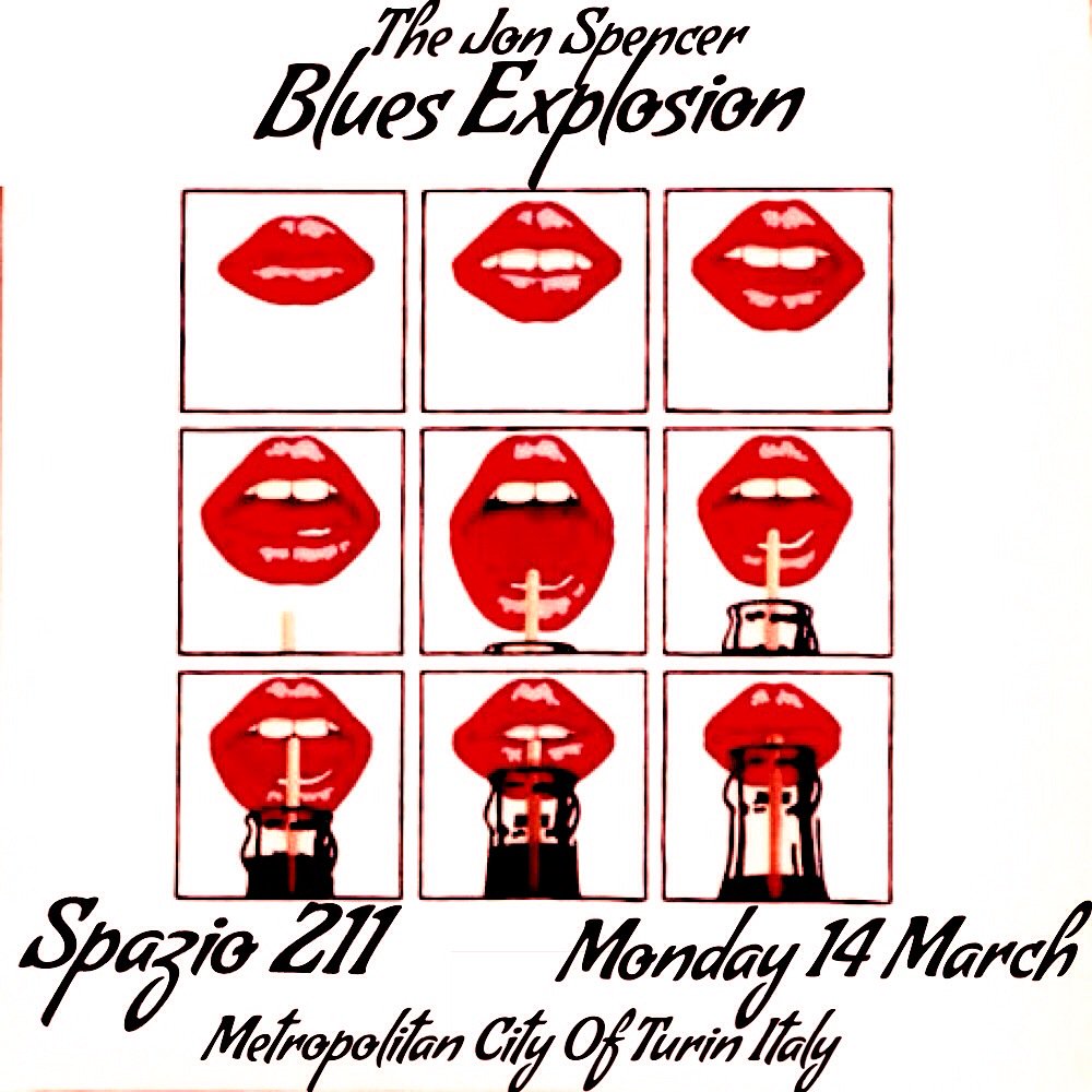The Jon Spencer Blues Explosion - Spazio211, Turin, Italy (14 March 2016)