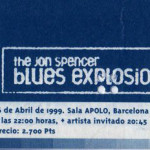 Sala Apolo, Barcelona, Spain (16 April 1999)